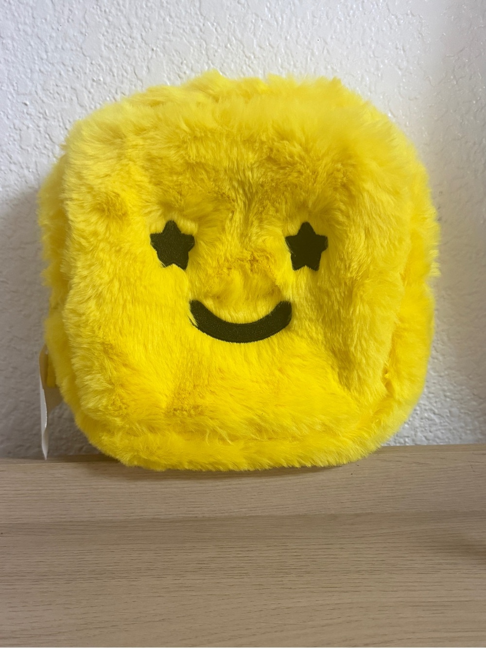 Starface fuzzy plush bag